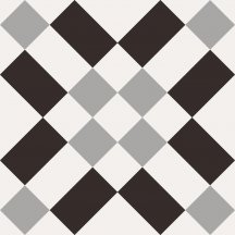 Sant Agostino Patchwork BW 2 20x20