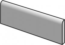 Sant Agostino Themar Bullnose Statuario Venato 5x25