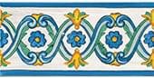 Savoia Cotto Mediterraneo Listelli Abbinati Positano 15x30
