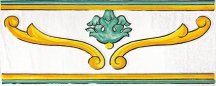 Savoia Cotto Mediterraneo Listelli Abbinati Vesuvio Verde 11.5x30