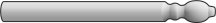 Self Victorian Angolo Skirting White Matt 15x1.5