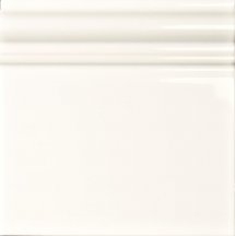 Self Victorian Skirting White Glossy 15x15