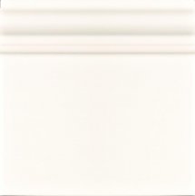 Self Victorian Skirting White Matt 15x15