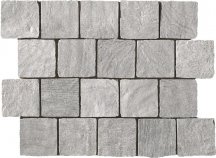 Serenissima Cir Biarritz Mosaico Spacco Cendre R11 30x40