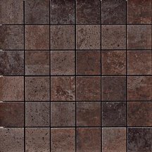 Serenissima Cir Costruire Mosaico 5x5 Metallo Ruggine 30x30