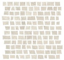 Serenissima Cir Costruire Mosaico Random Metallo Bianco 30x30