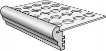 Settecento Ciment Torello Per Gradino Con Rete Bianco 5.5x32