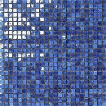 Settecento Musiva Blu Oltremare 1x1 Su Rete 28.6x28.6