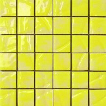 Settecento Musiva Giallo Mimosa 4.5x4.5 Su Rete 28.6x28.6