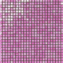 Settecento Musiva Rosa Peonia 1x1 Su Rete 28.6x28.6