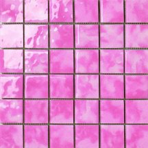 Settecento Musiva Rosa Peonia 4.5x4.5 Su Rete 28.6x28.6