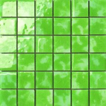 Settecento Musiva Verde Avocado 4.5x4.5 Su Rete 28.6x28.6