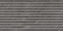 Settecento Nordic Stone Bacchette Anthracite 2.3x60 Su Rete 29.9x60