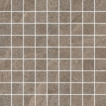 Settecento Nordic Stone Mosaico Greige 3.1x3.1 Su Rete 29.9x29.9