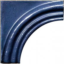 Settecento The Traditional Style Blue Navy Girospecchio 15x15