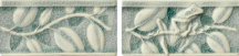 Settecento The Traditional Style Frog A-B Grey Green Listello 7.5x15