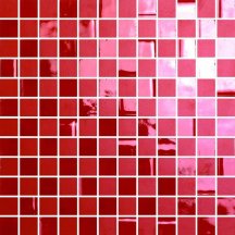 Settecento The Wall Highlights Rosso Geranio Su Rete 2.2x2.2 28.6x28.6