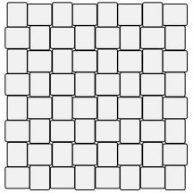Settecento V Stone Nut Lapp Mosaico Twist 30x30