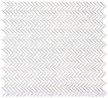 Smalto Mosaic White Light Grey Nat Rectangular 29.6x30