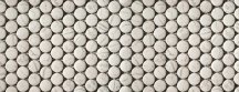 Smalto Mosaic White Light Grey Nat Round 29x29