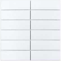 Starmosaic Homework 47x147 White Matt 30x30