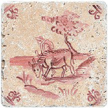 Stone4Home Travertine Decor Provance Изразцы 2 10x10