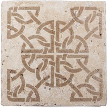 Stone4Home Travertine Decor Provance Ornament №4 10x10
