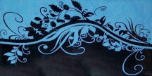Super Ceramica Keret Olga Azul Plata Decor 25x50