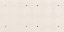 Super Ceramica Lumen Dec Rombi Crema 25x50
