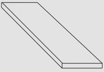Tagina Apogeo Elemento L White 20 mm DX 30x90
