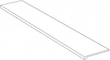 Tagina Concreta Elemento L Grigio Scuro 20 mm 30x90