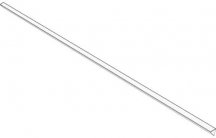 Tagina Metal Coprispigolo Trangolare Titanium 10 mm 1.4x120