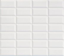 Terratinta Betonbrick Wall White Diamond Glossy 7.5x15