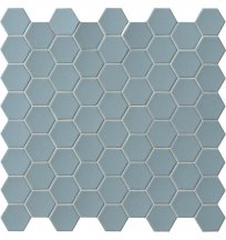 Terratinta Hexa Azure Mist Mosaic 31.6x31.6
