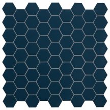 Terratinta Hexa Deep Navy Mosaic 31.6x31.6