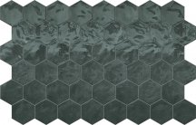 Terratinta Hexa Green Echo Wall Glossy 17.3x15