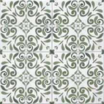 Tonalite Aquarel Decoro Vega Verde 15x15
