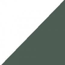 TopCer Octagon Dark Green Half Dot Triangles 2.5x2.5