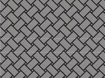 Vallelunga Cava Mosaico Tappeto 1.5x1.5 30x30