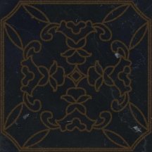 Vallelunga Cut On Size Tozzetto Classico Nero Marquinia Bronze 7x7