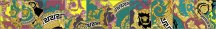Versace Alphabet Mix Decori Colorato-Oro 14.5x19.4
