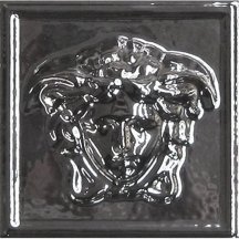 Versace Emote Medusa 3D Platino Pvd 10x10