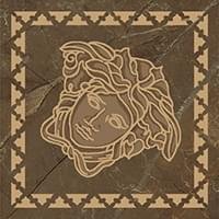 Versace Emote Tozzetti Sabbiato Pulpis Marrone 10x10