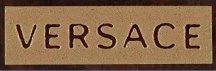 Versace Firma Rettangolo Gold 8.2x2.7