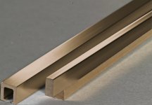 Versace Gold Profilo Metallo Ottone 0.5x79