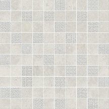 Versace Greek Mosaici T100 Decorato Bianco 40x40