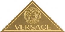 Versace Marble Firma Triangolare Ottone 7.9x11.2