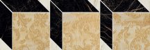 Versace Marble Mos Decorato Cube Nero Oro Bianco 19.5x58.5