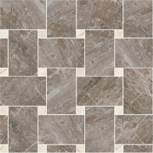 Versace Marble Mosaico Intreccio Grigio-Bianco 29.1x29.1