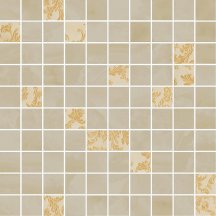 Versace Marble Mosaico T100 Decorato Beige 29.1x29.1